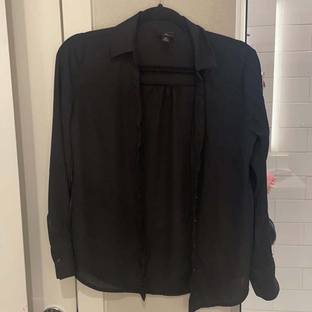 Worthington black dress shirt PS
